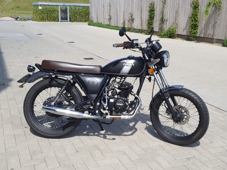 VENDU! Mash Fifty, 50cc, zwart, Euro 5, 3930 km