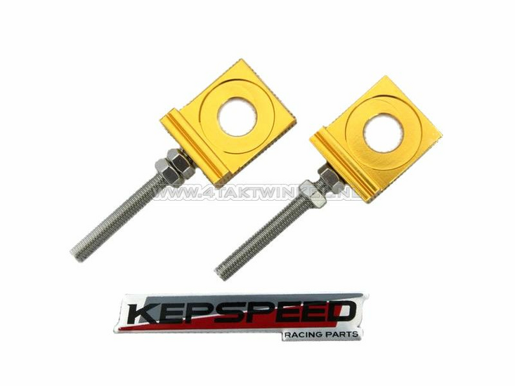 Tendeurs de cha&icirc;ne, kit, pour bras oscillant C50 Kepspeed, or