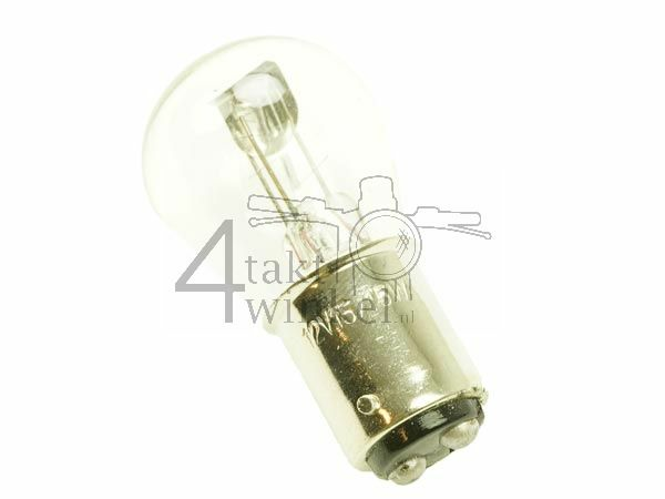 Phare BAX15d, double, 12 volts, 15-15 watts, convient pour SS50, CD50