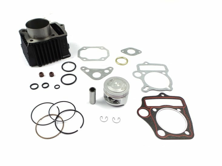 Kit de cylindre, avec piston et joint 85cc, culasse NT70, 49cc empreinte