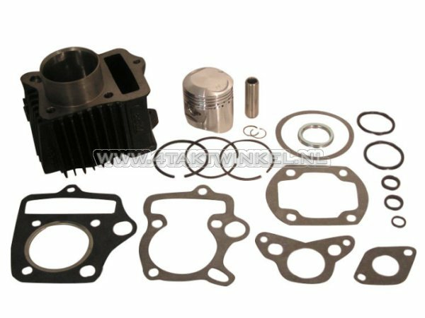 Kit de cylindre, avec piston et joint 70cc, culasse OT70 72cc empr.&nbsp;acier