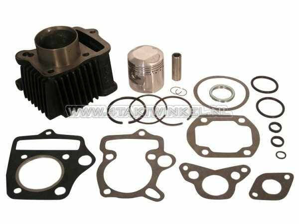 Kit de cylindre, avec piston et joint 70cc, culasse OT70 49cc empr.&nbsp;acier