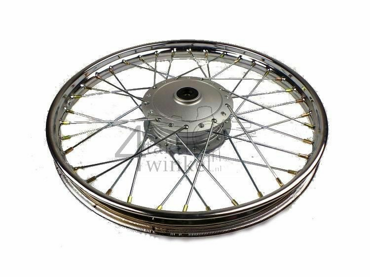 Roue compl&egrave;te, Roue avant, 17, avec support patins, convient pour SS50, CD50, CD50s Benly