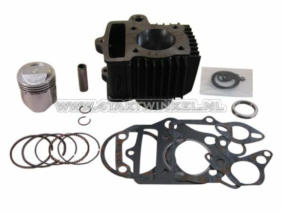 Kit de cylindre, avec piston et joint 70cc, culasse OT50 49cc empr.&nbsp;acier