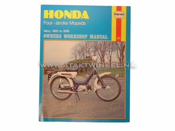 Manuel d&#039;atelier, Honda PC50, Novio, Amigo, Haynes, original