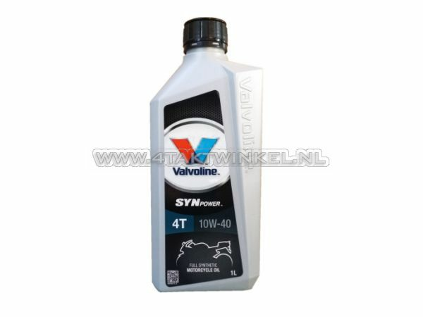 Huile Valvoline 10w-40 Syn Power, synth&eacute;tique, 4 temps, 1 litre