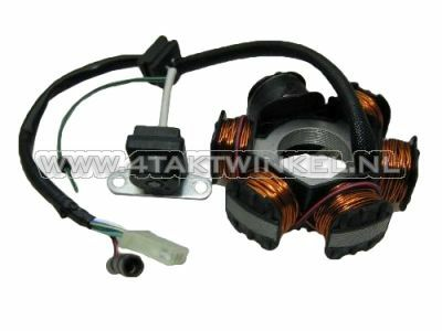 Stator plateau d&#039;allumage &amp; pick-up CDI CB50, d&#039;origine Honda