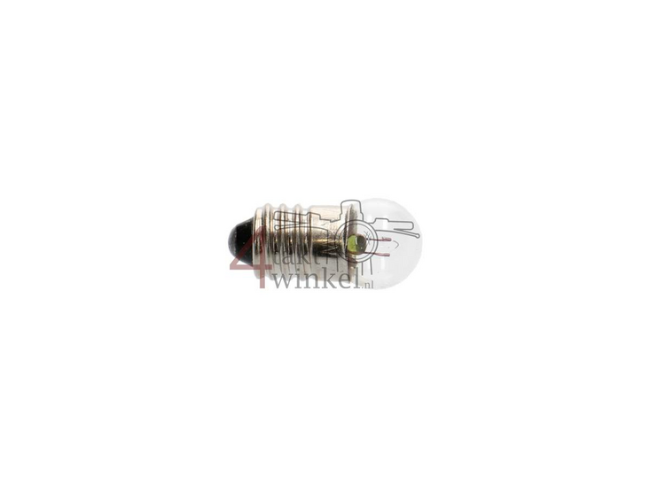 Ampoule &agrave; visser E10, simple, 6 volts, 0,5 watt