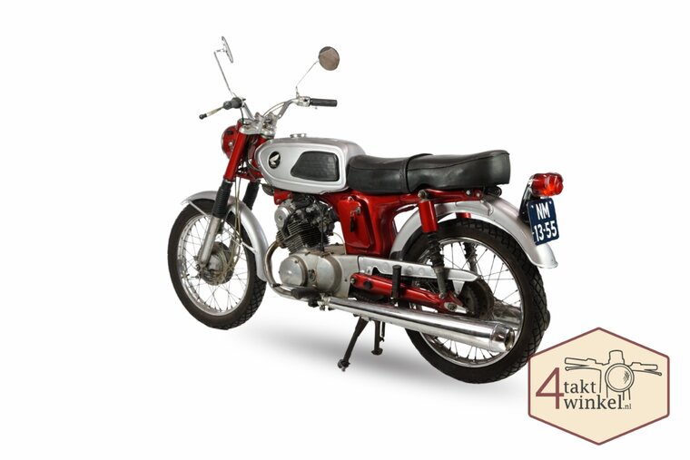 Honda SS125a avec immatriculation