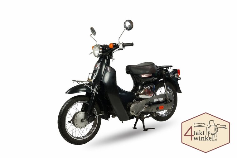 Honda C50 Little Cub, Japonais, Noir, 5884 km