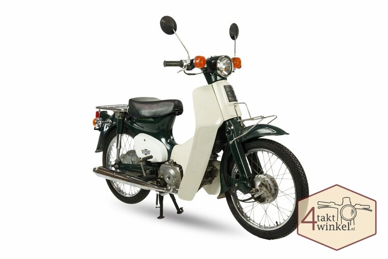 Honda C50 NT, Japonais, Vert, 4945 km