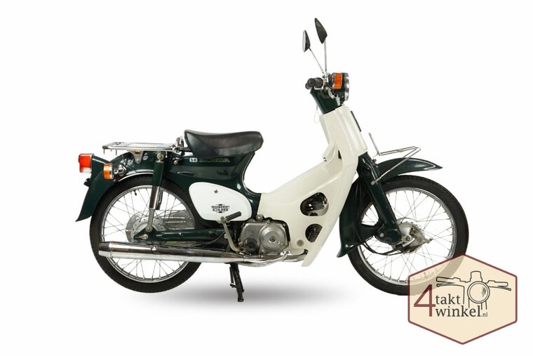 Honda C50 NT, Japonais, Vert, 4945 km