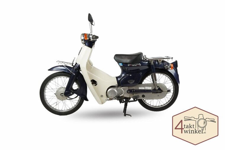 Honda C50 NT Japonais, Pourpre, 5191 km, immatriculation n&eacute;erlandaise