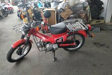 ATTENDU: Honda CT110, Japonais, Rouge, 1972 km