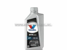 Huile Valvoline 5w-40 synth&eacute;tique, 4 temps, 1 litre