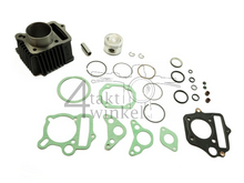 Kit de cylindre, avec piston et joint 70cc, GK4  culasse 50 49cc empr.&nbsp;acier