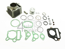 Kit de cylindre, avec piston et joint 70cc, culasse 50, Lifan, Skyteam, Hanway, 49cc empr.&nbsp;aluminium