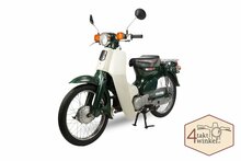 VENDU ! Honda C50 NT, Japonais, Vert, 4442 km, Immatriculation n&eacute;erlandaise