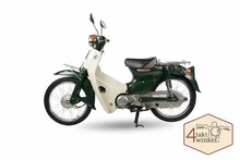 Honda C50 NT, Japonais, Vert, 11148 km, Immatriculation n&eacute;erlandaise