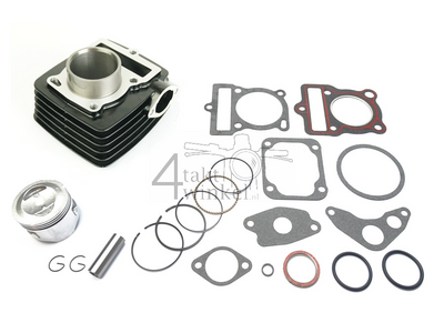 Kit de cylindre, avec piston, 70cc, Mash, Orion, Zhenhua, noir