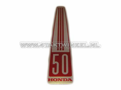 Autocollant C50 OT avant, long, d'origine Honda