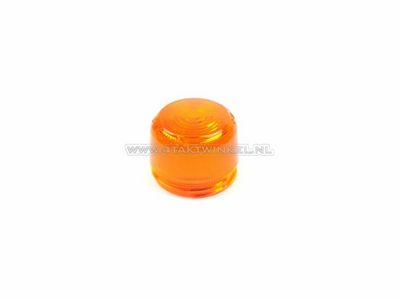 Verre de clignotant, Dax Old Style, orange, d'origine Honda