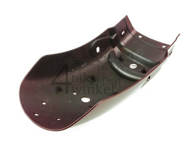 Rear fender, (black/red), OEM Hanway part