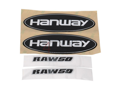 Emblem set, OEM Hanway part