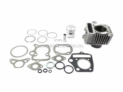 Kit de cylindre, avec piston et joint 70cc, culasse OT70 49cc empr. aluminium, japonaise