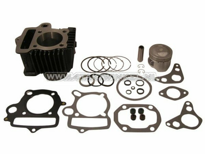 Kit de cylindre, avec piston et joint 85cc, culasse OT50, 49cc empreinte