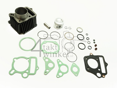 Kit de cylindre, avec piston et joint 70cc, culasse 50, Lifan, Skyteam, Hanway, 49cc empr. acier