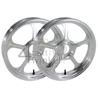 Jeu de roues, 17 , C50, C70, C90, Streetcub, tubeless type 3, Kepspeed