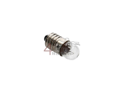 Ampoule à visser E10, simple, 12 volts, 3 watts