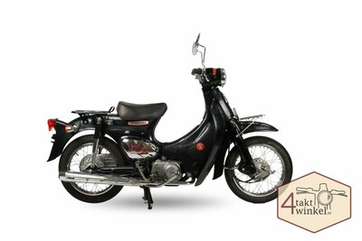 Honda C50 Little Cub, Japonais, Noir, 5884 km