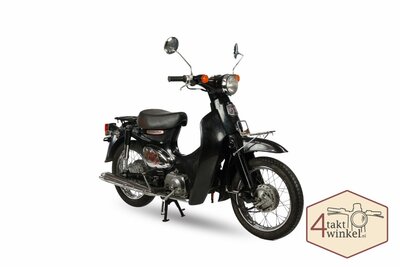 Honda C50 Little Cub, Japonais, Noir, 5884 km