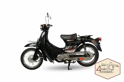 Honda C50 Little Cub, Japonais, Noir, 5884 km