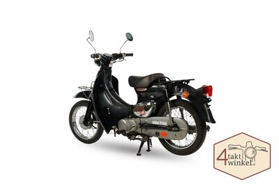 Honda C50 Little Cub, Japonais, Noir, 5884 km