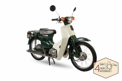 VENDU ! Honda C50 NT, Japonais, Vert, 4442 km, Immatriculation néerlandaise