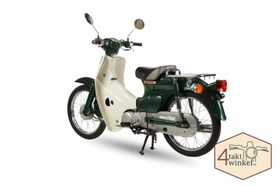 VENDU ! Honda C50 NT, Japonais, Vert, 4442 km, Immatriculation néerlandaise