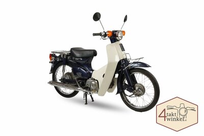 Honda C50 NT Japonais, Pourpre, 5191 km, immatriculation néerlandaise