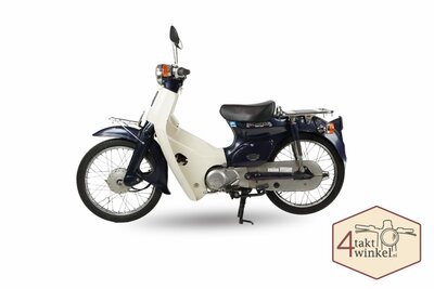 Honda C50 NT Japonais, Pourpre, 5191 km, immatriculation néerlandaise