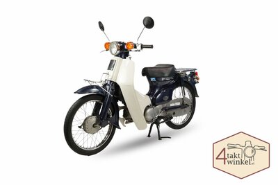 Honda C50 NT Japonais, Pourpre, 5191 km, immatriculation néerlandaise